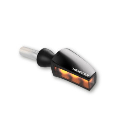 Clignotant LED Highsider pro Stealth-X Flight homologué - verre fumé - la paire
