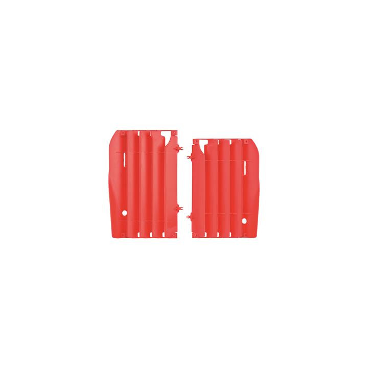 Cache radiateur Polisport rouge Honda crf450r | Oxmoto