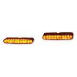 Clignotant intégré LED Highsider pro - Stripe - noir/fumé - homologué E - la paire