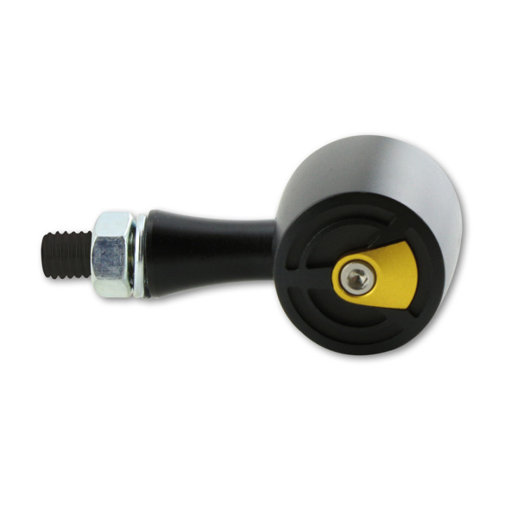 Clignotants LED Highsider pro - Enterprise - doré/fumé - usiné CNC - homologué E - la paire