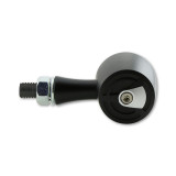 Clignotants LED Highsider pro - Enterprise - argent/fumé - usiné CNC - homologué E - la paire