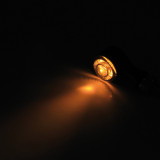 Clignotants LED Highsider pro - Enterprise - rouge/fumé - usiné CNC - homologué E - la paire