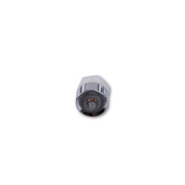 Clignotants LED Highsider pro - Mono - chromé/translucide - homologué E - la paire