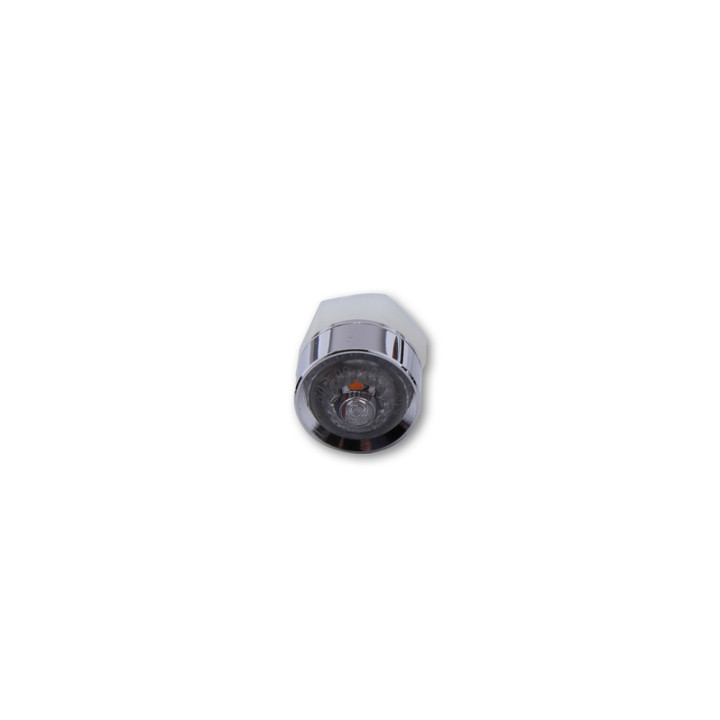 Clignotants LED Highsider pro - Mono - chromé/translucide - homologué E - la paire