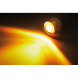 Clignotants LED Highsider pro - Mono - chromé/translucide - homologué E - la paire