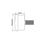 Clignotants LED Highsider pro - Mono - chromé/translucide - homologué E - la paire