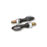 Clignotants LED Highsider pro - Sonic-X2 - noir/fumé - homologué E - la paire