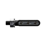 Clignotants LED Highsider pro Ventura-Trek – noir mat – la paire