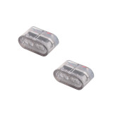 Clignotant/feu de position LED Highsider pro Little Star-MX Pro Module 2en1 homologué - verre fumé - la paire