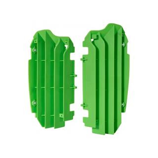 Cache radiateur vert Kawasaki kx250f | Oxmoto