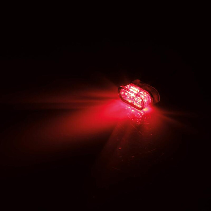 Feu arrière/clignotant LED Highsider pro Little Star-MX Pro Module 3en1 homologué - verre fumé - la paire