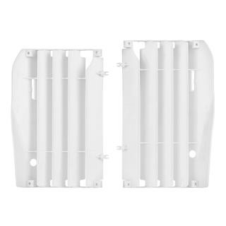 Cache radiateur Polisport blanc Honda CRF250R | Oxmoto