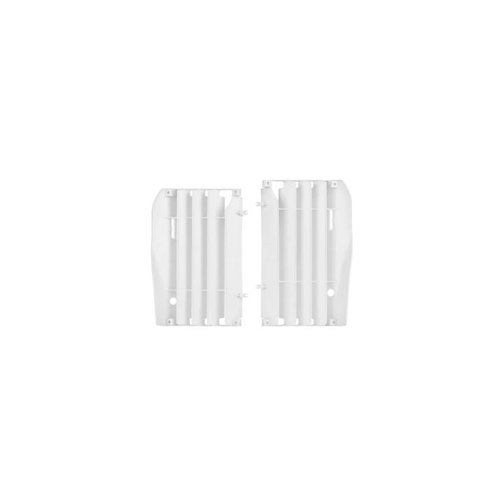 Cache radiateur Polisport blanc Honda CRF250R | Oxmoto