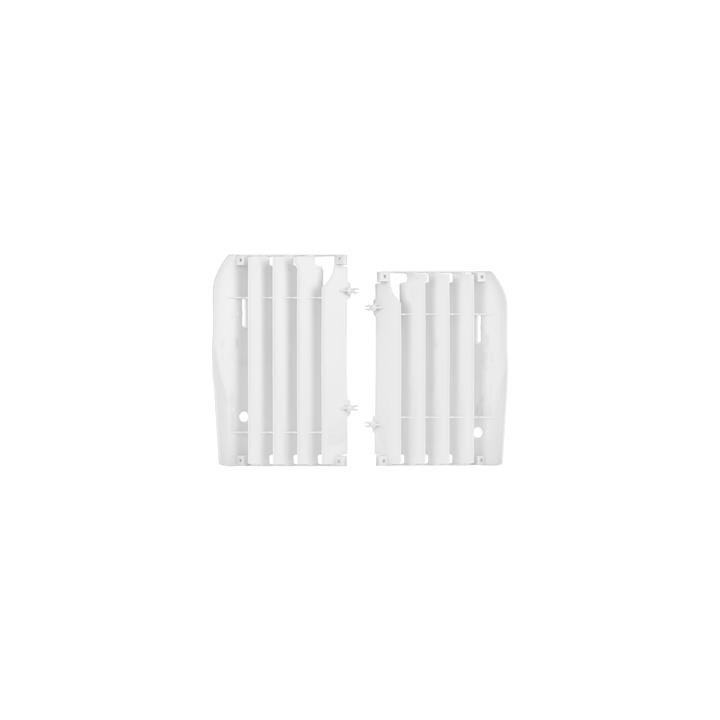 Cache radiateur Polisport blanc Honda CRF450R | Oxmoto