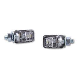 Éclairage de plaque LED Highsider smart Picco - noir - la paire