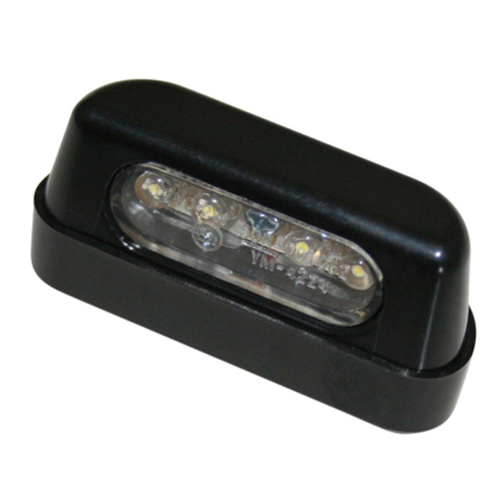 Éclairage de plaque LED Highsider smart plastique ABS - noir - à l'unité