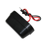 Éclairage de plaque LED Highsider smart plastique ABS - noir - à l'unité