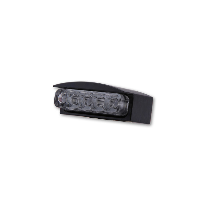 Éclairage de plaque LED Highsider smart Mini - noir - à l'unité 256-037