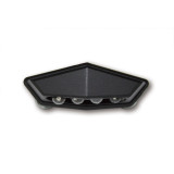 Éclairage de plaque LED Highsider smart Quadro - noir - à l'unité