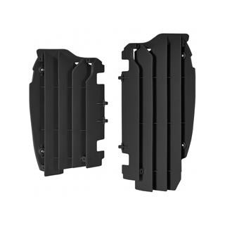 Cache radiateur Polisport noir Kawasaki KX450F | Oxmoto
