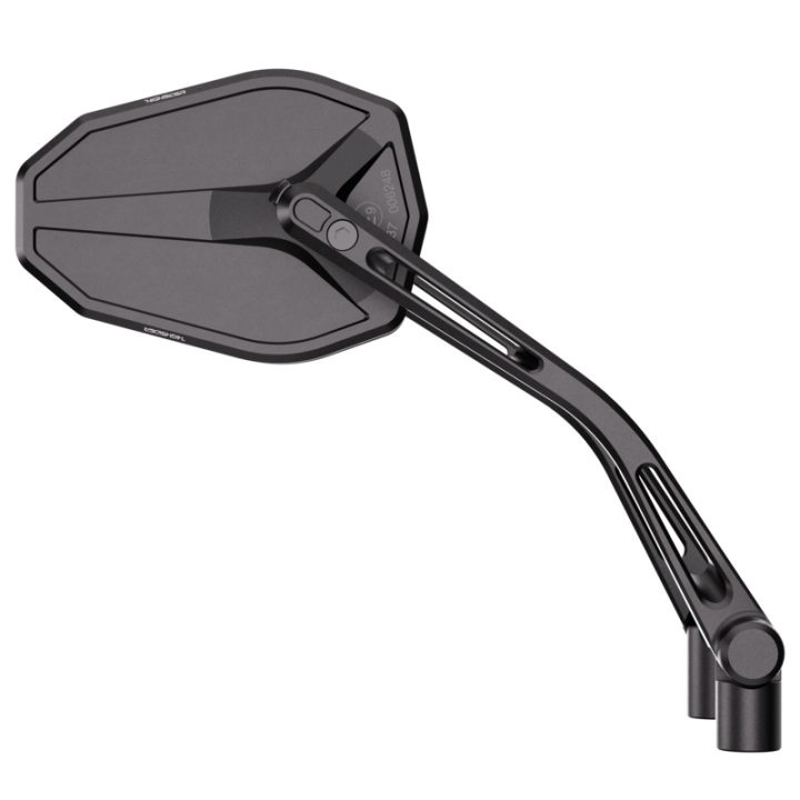 Rétroviseur de guidon Highsider pro Victory-Slim – noir mat – la paire