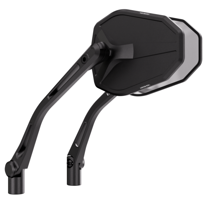 Rétroviseur de guidon Highsider pro Victory-Slim – noir mat – la paire