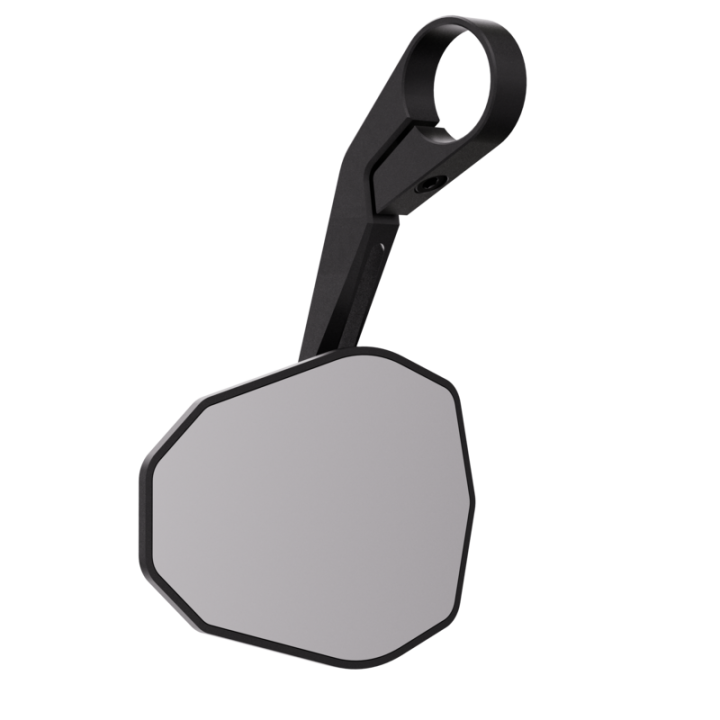 Rétroviseur d'embout de guidon Highsider pro Victory-Slim long – noir mat – à l'unité