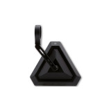 Rétroviseur d'embout de guidon Highsider pro Tetra court - noir - l'unité