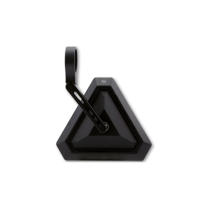 Rétroviseur d'embout de guidon Highsider pro Tetra court - noir - l'unité