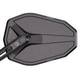 Rétroviseur de guidon Highsider pro Victory-Slim – noir mat – la paire