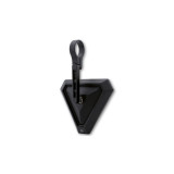 Rétroviseur d'embout de guidon Highsider pro Tetra court - noir - l'unité