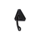Rétroviseur d'embout de guidon Highsider pro Tetra long - noir - l'unité