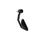 Rétroviseur d'embout de guidon Highsider pro Tetra avec clignotant LED - noir - l'unité