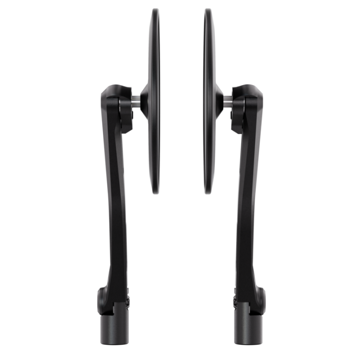 Rétroviseur de guidon Highsider pro Montana-Slim – noir mat – la paire