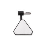 Rétroviseur d'embout de guidon Highsider pro Tetra avec clignotant LED - noir - l'unité