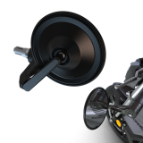 Rétroviseur d'embout de guidon Highsider smart Circula-S Force-Evo – noir – à l'unité