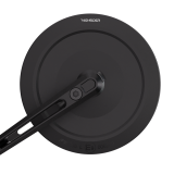 Rétroviseur de guidon Highsider pro Montana-Slim – noir mat – la paire