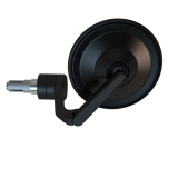 Rétroviseur d'embout de guidon Highsider smart Circula-S Force-Evo – noir – à l'unité