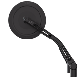 Rétroviseur de guidon Highsider pro Montana-Slim – noir mat – la paire