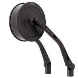 Rétroviseur de guidon Highsider pro Montana-Slim – noir mat – la paire
