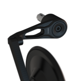 Rétroviseur d'embout de guidon Highsider smart Circula-S Force-Evo – noir – à l'unité