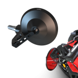 Rétroviseur d'embout de guidon Highsider pro Montana-BLAST Force-Evo – noir – à l'unité