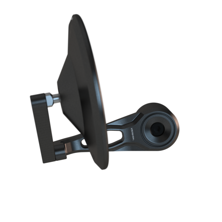 Rétroviseur d'embout de guidon Highsider pro Montana-BLAST Force-Evo – noir – à l'unité