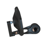 Rétroviseur d'embout de guidon Highsider pro Victory-X Force-Evo – noir – à l'unité
