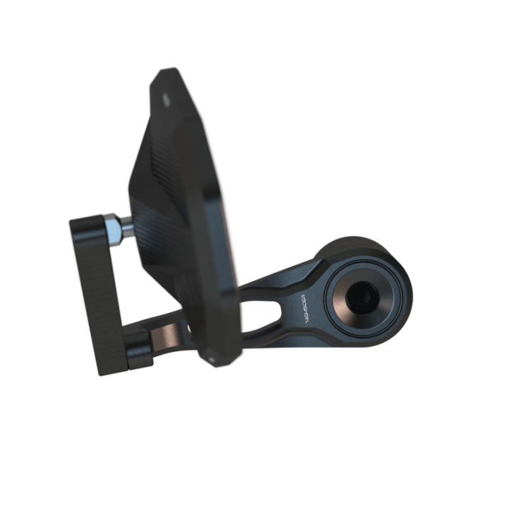Rétroviseur d'embout de guidon Highsider pro Victory-X Force-Evo – noir – à l'unité
