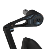 Rétroviseur d'embout de guidon Highsider pro Victory-X Force-Evo – noir – à l'unité