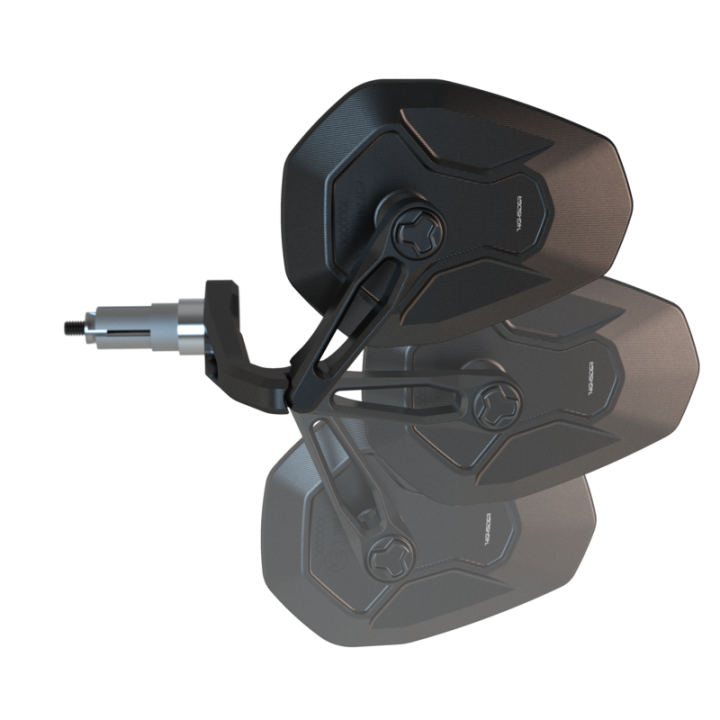 Rétroviseur d'embout de guidon Highsider pro Ventura droit – à l'unité
