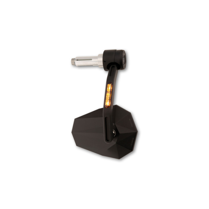 Rétroviseur de guidon Highsider pro STEALTH-X7 avec clignotants LED