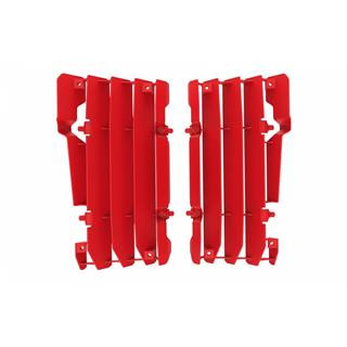 Cache radiateur Polisport rouge Beta | Oxmoto