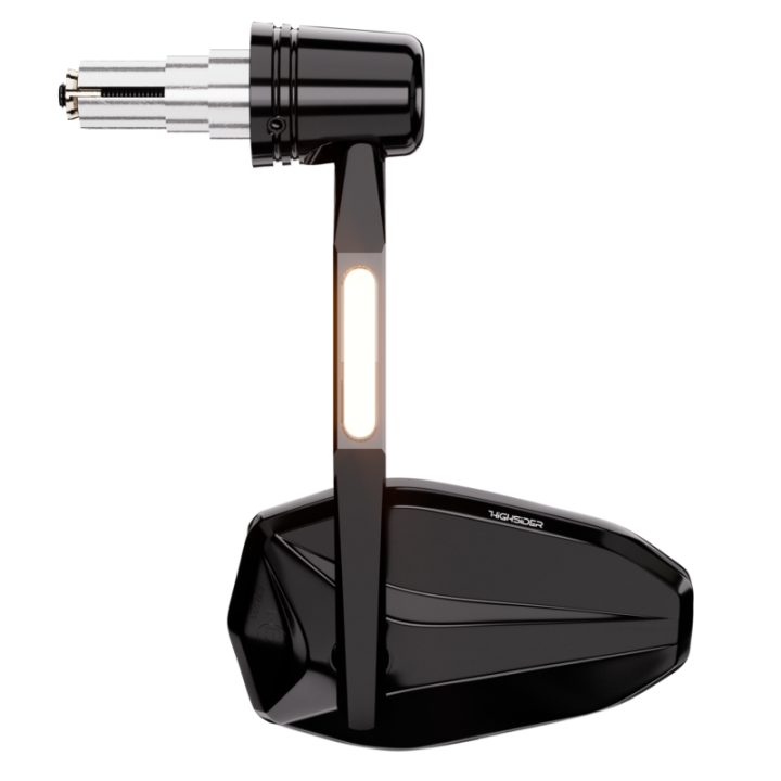 Rétroviseur d'embout de guidon Highsider pro Victory avec clignotants LED